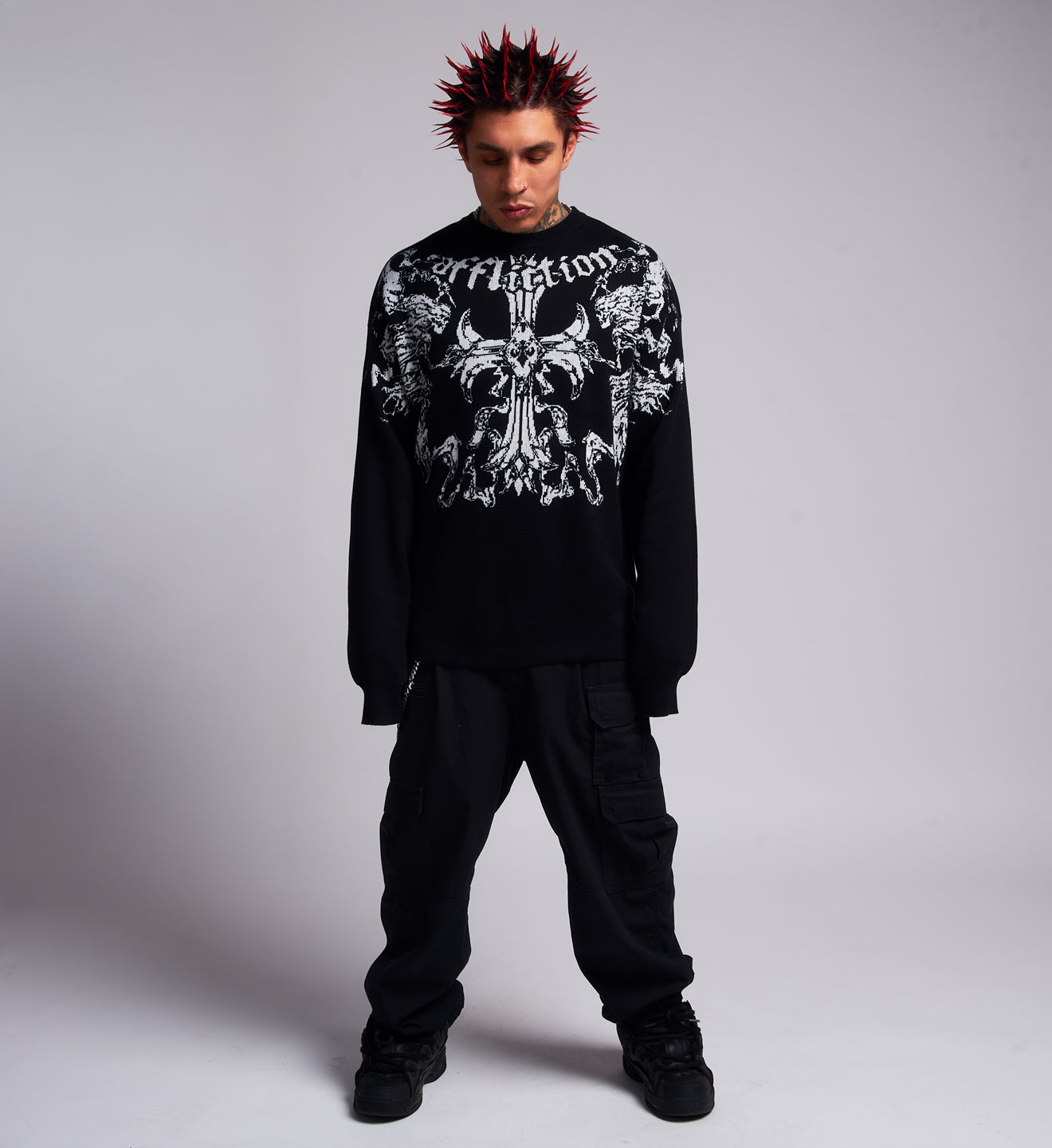 Jump Knit Sweater