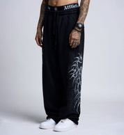 Skeleton Wide Leg Pant
