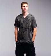 Cross Slit Neck Tee