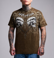Collapse V Neck Tee