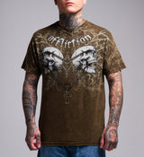 Collapse V Neck Tee
