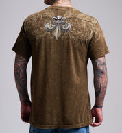 Collapse V Neck Tee