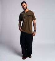 Indian Chief Vneck Henley