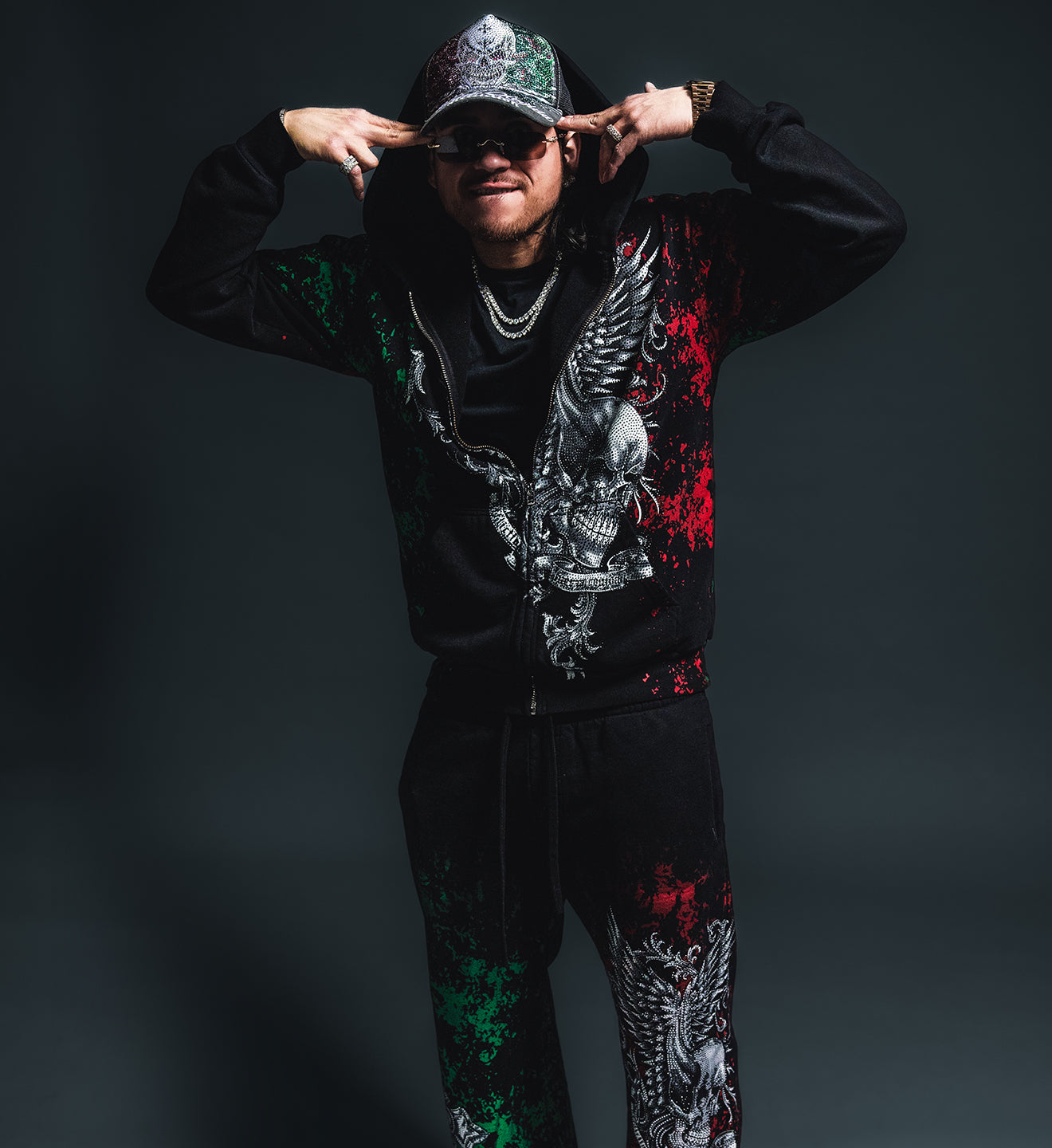 Fuerza Regida Crazyz Zip Hood