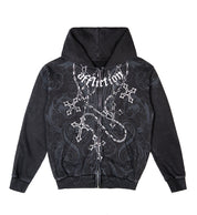 Regulo Caro Rosary Zip Hood