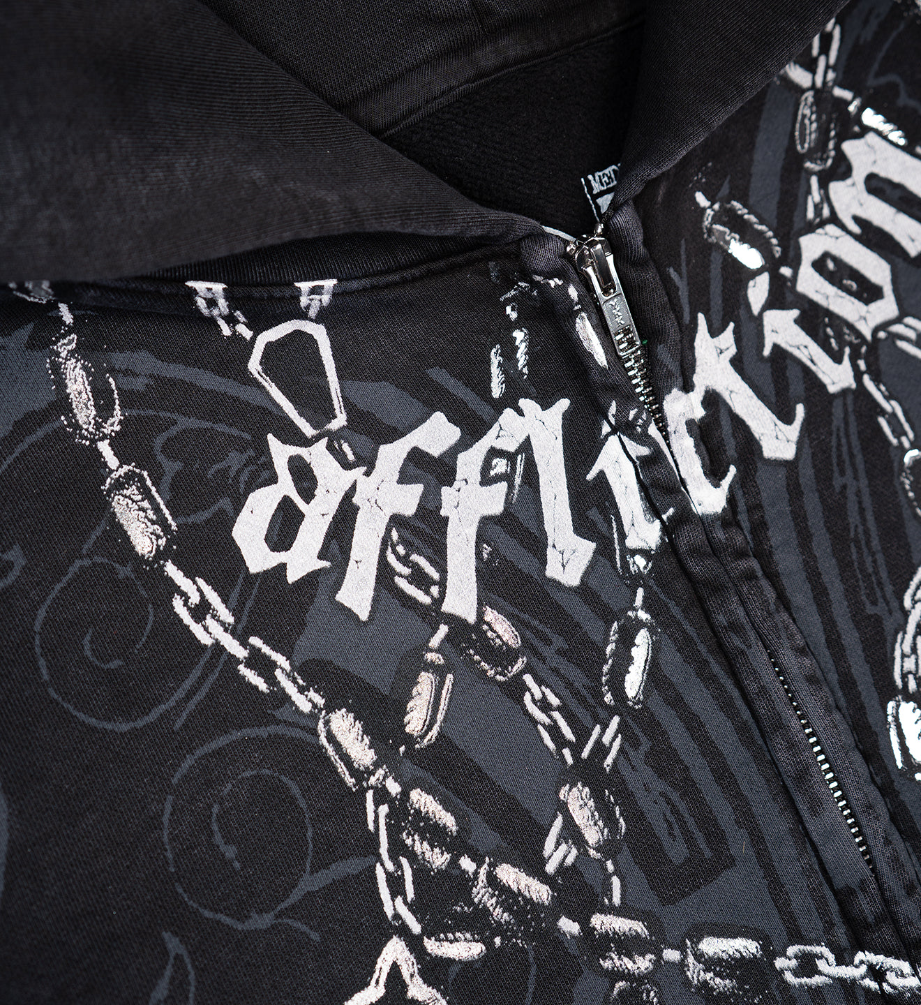 Regulo Caro Rosary Zip Hood