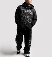 Regulo Caro Rosary Zip Hood
