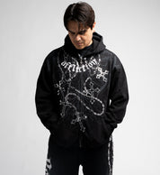 Regulo Caro Rosary Zip Hood