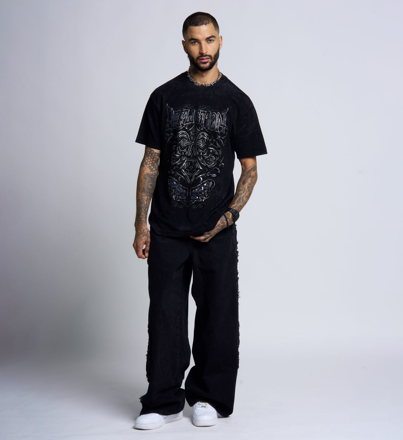 Abrasive Line Tee