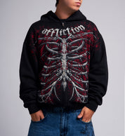 South Arcade Bone Zip Hood