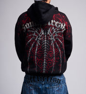 South Arcade Bone Zip Hood