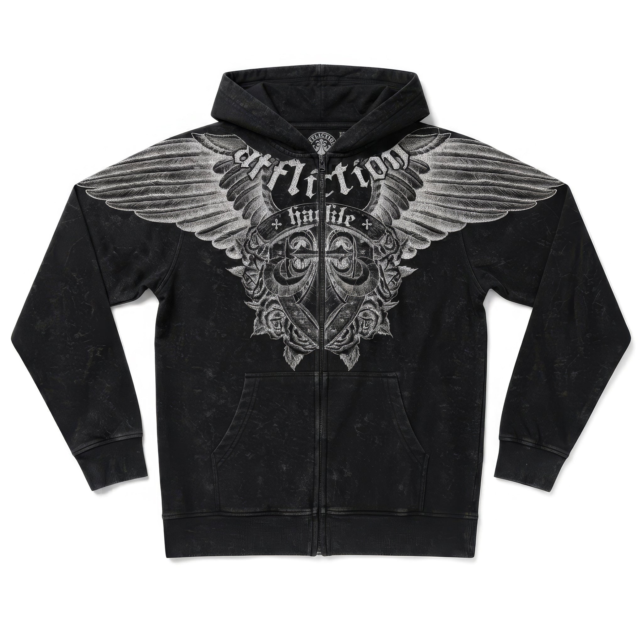 Hdoe Cant Kill Me Zip Hood – Affliction Clothing