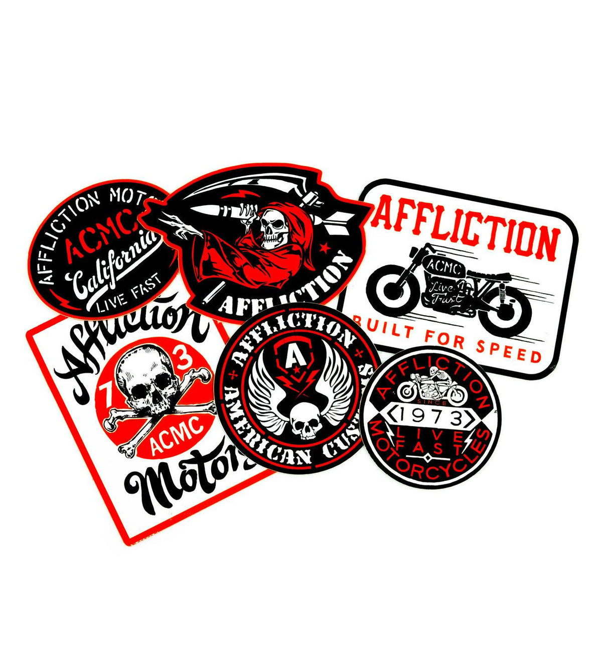 ACMC Sticker Pack - Affliction Clothing