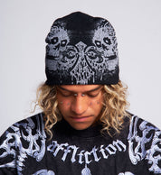 Liquid Death Skulls Rev. Beanie