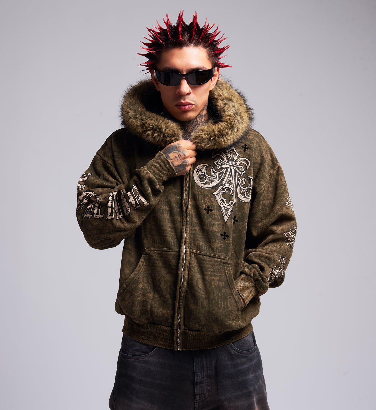 Courage Zip Hood