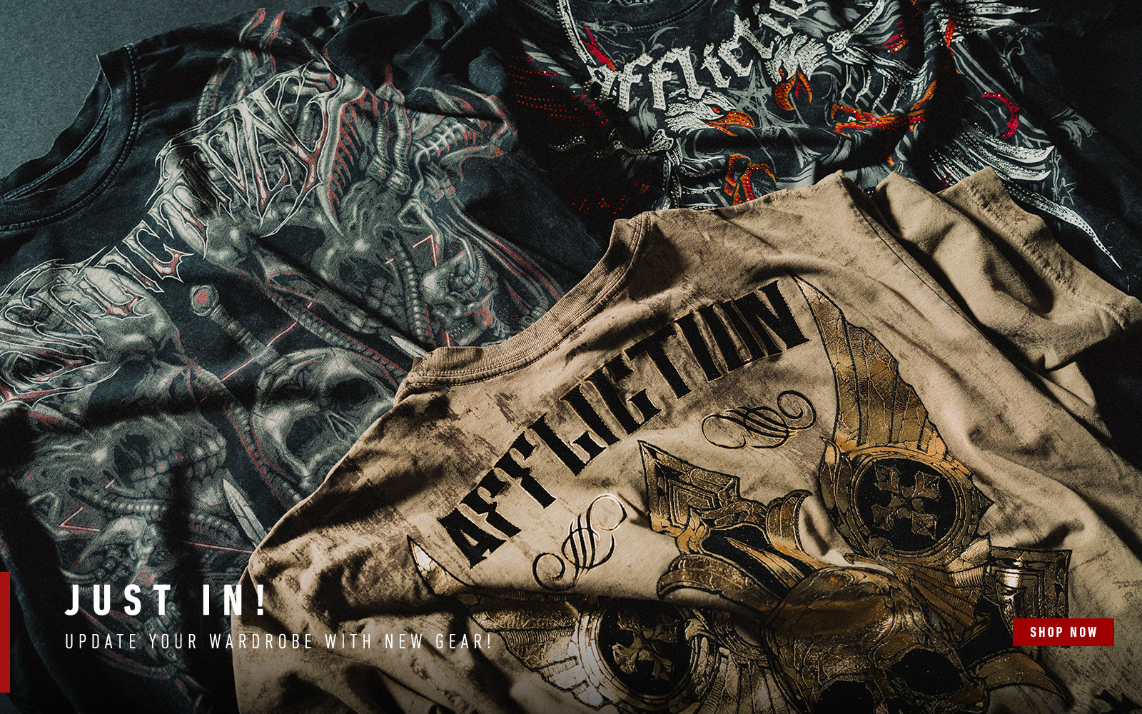 Affliction Clothes Rack Affliction - Alternative Clothing, Unique Apparel, Edgy Style