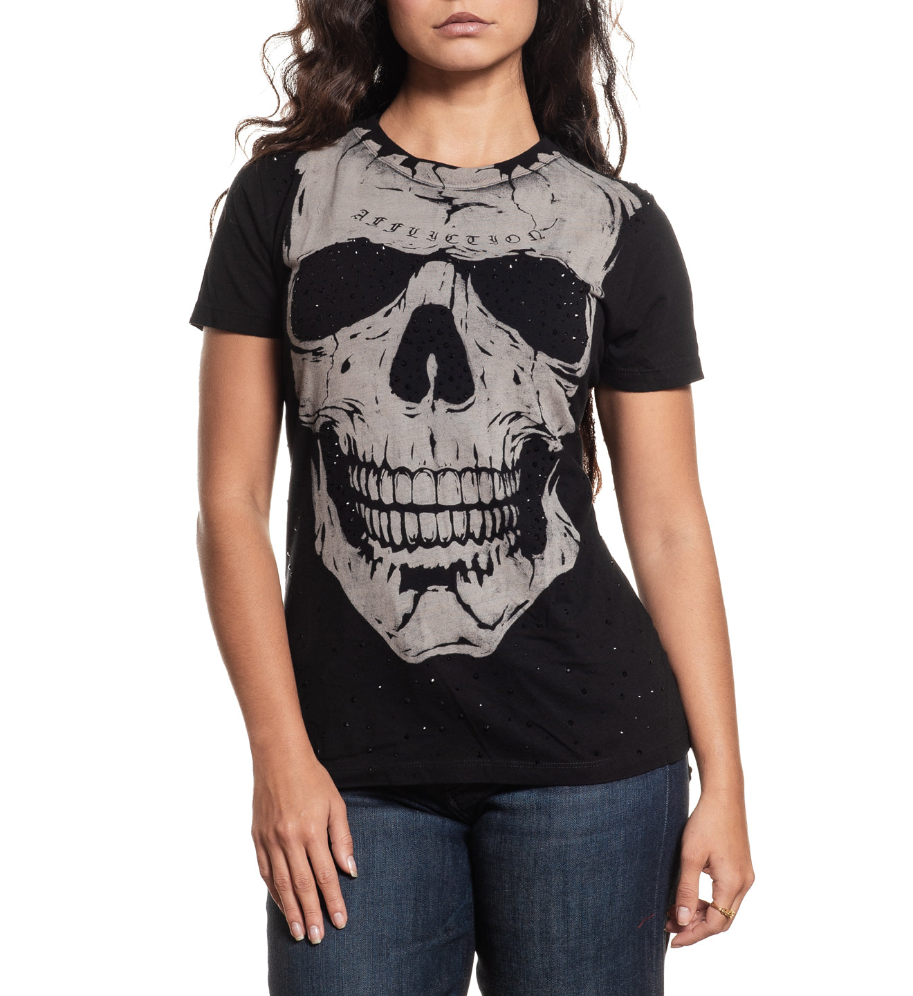 Skull Diamonds Tee