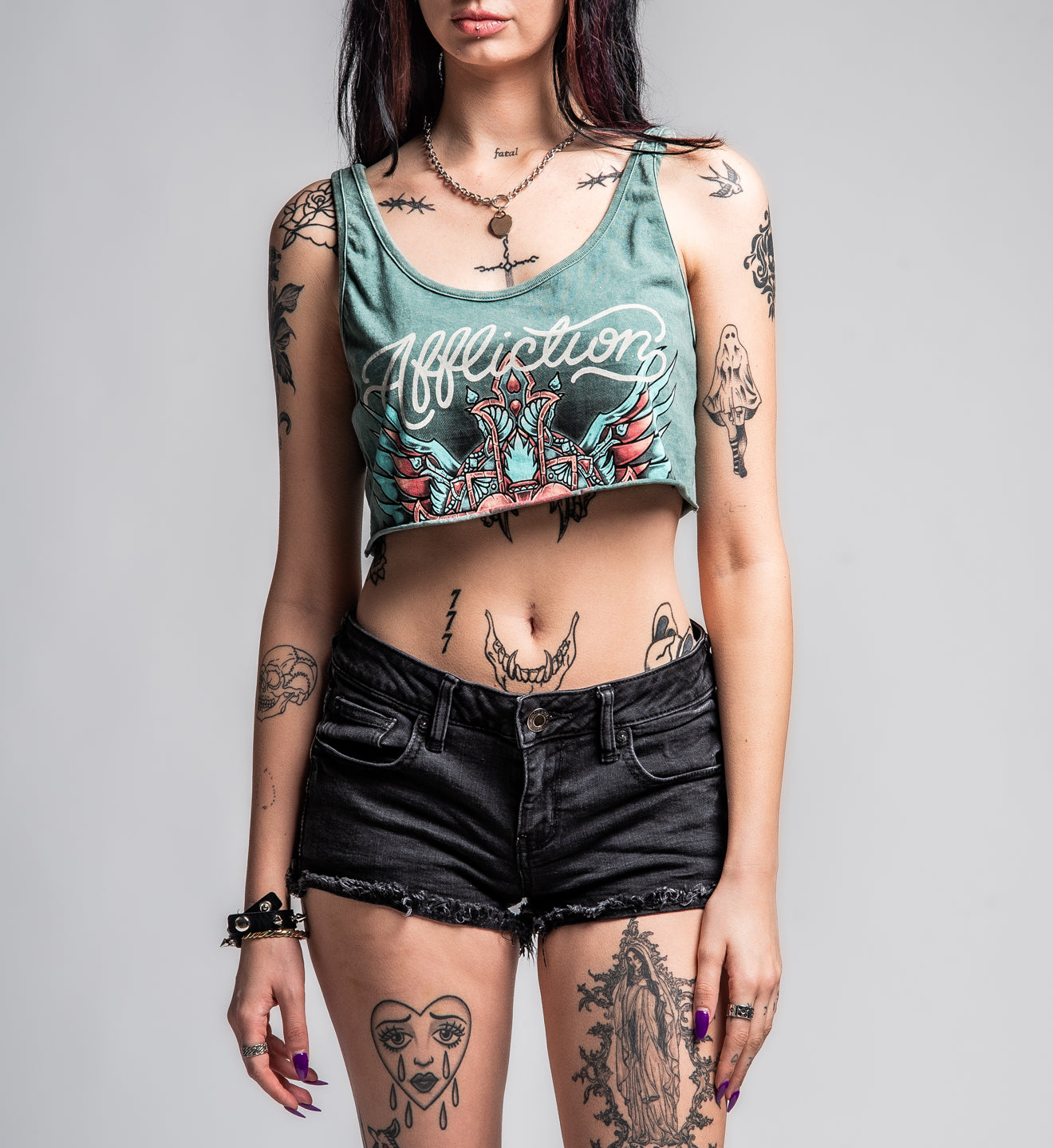 Rosary Cropped Tank