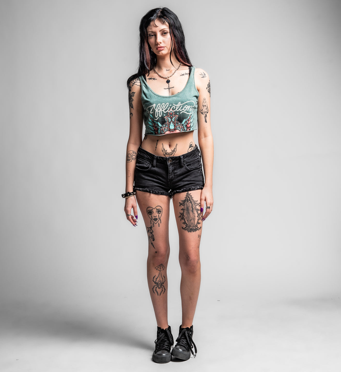 Rosary Cropped Tank