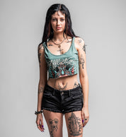 Rosary Cropped Tank