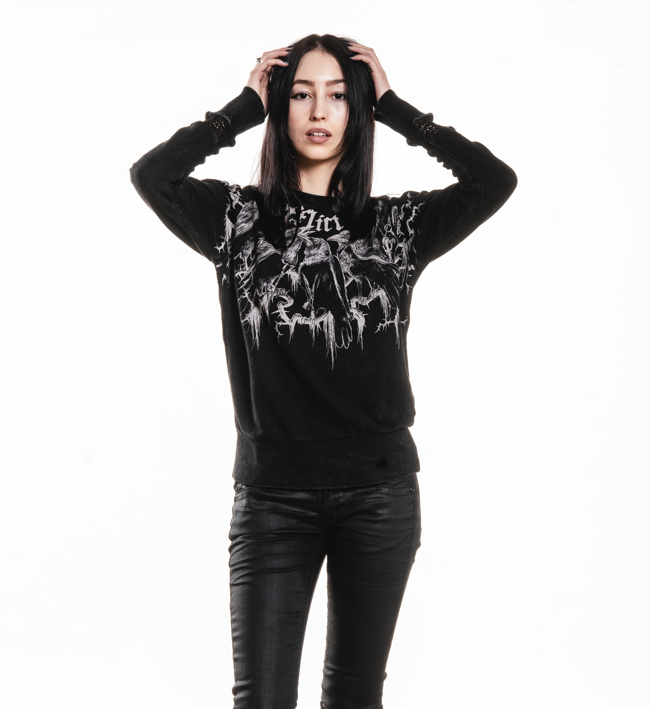 Crows LS Crewneck