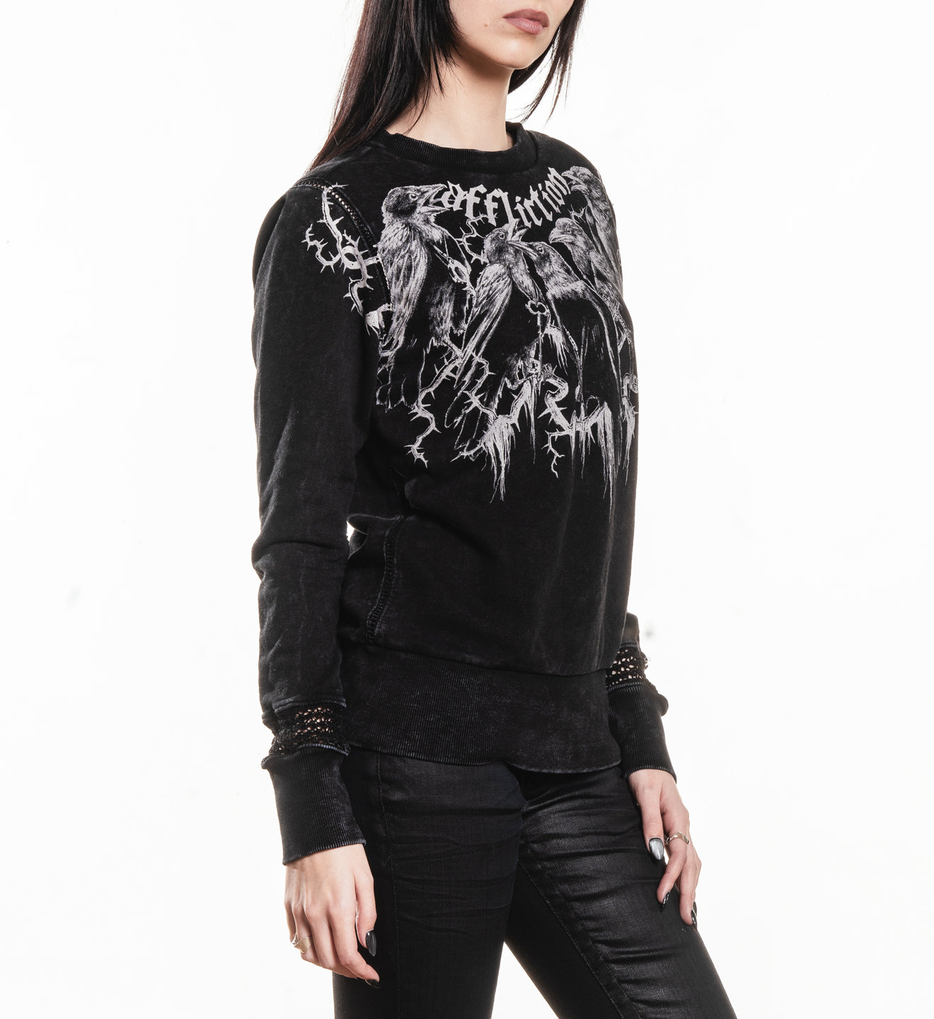 Crows LS Crewneck
