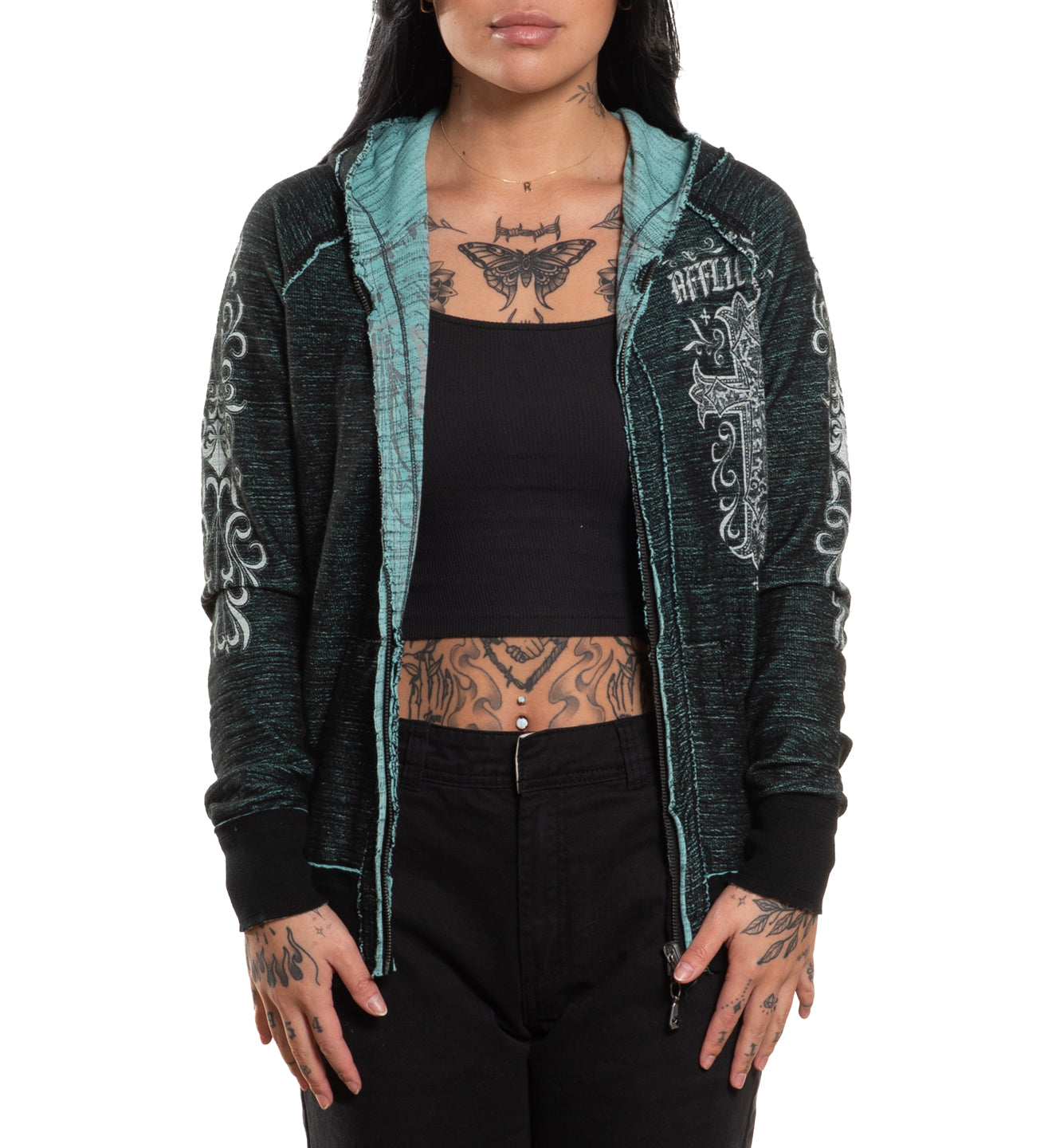 Jasmine Zip-Up Hoodie