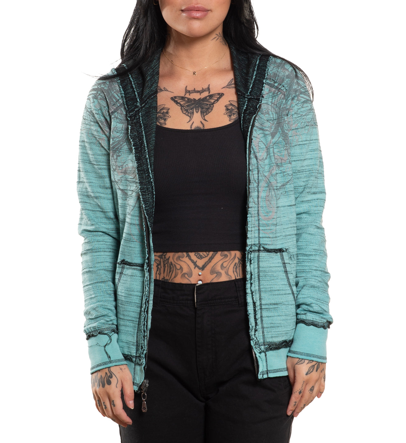 Jasmine Zip-Up Hoodie