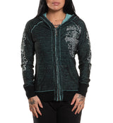Jasmine Reversible Zip-Up Hoodie
