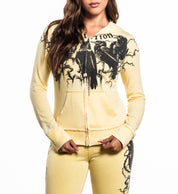 Crows Burnout Hoodie