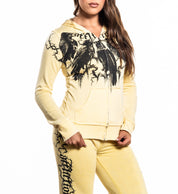 Crows Burnout Hoodie