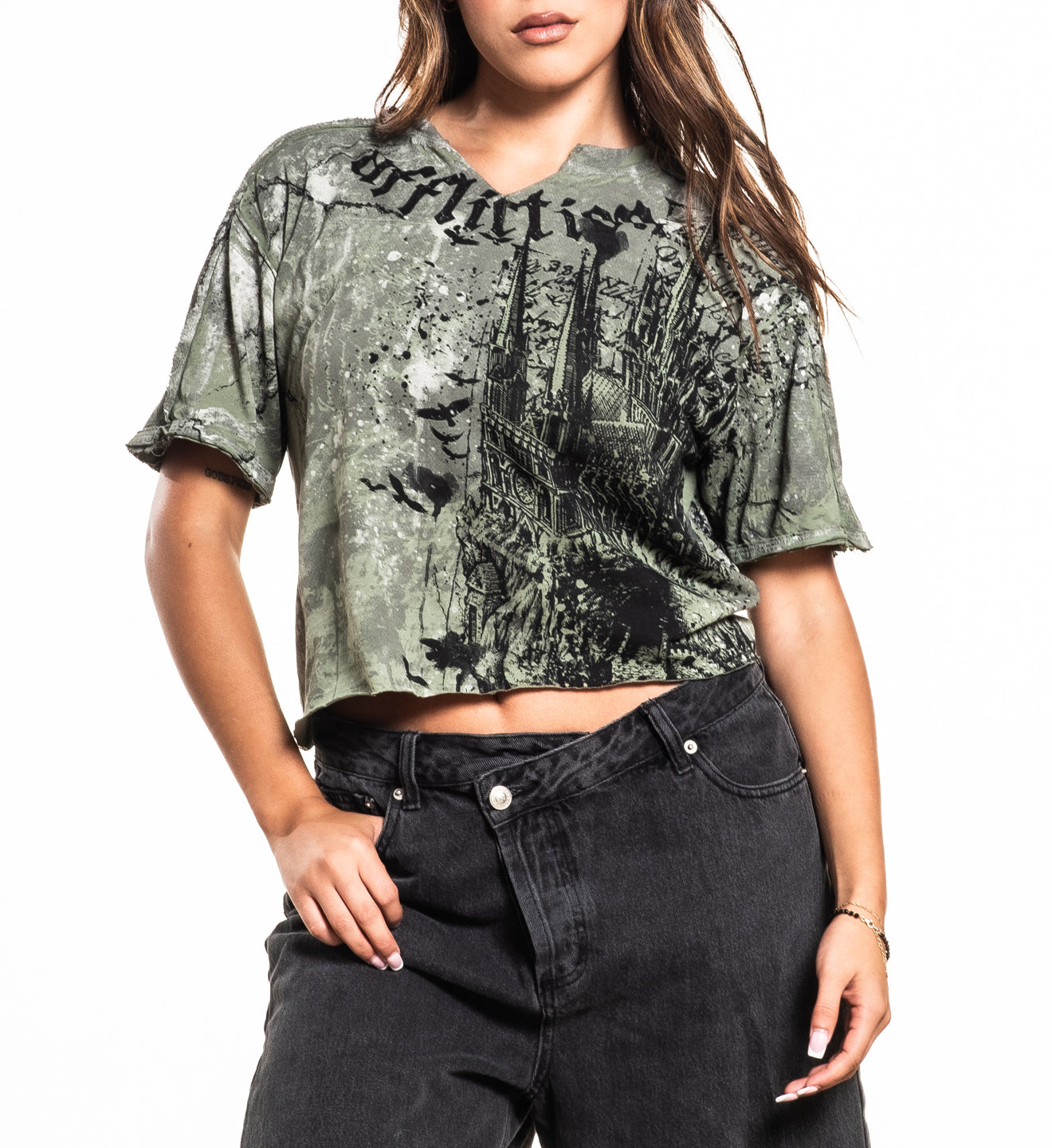 Afflection Style Cathedral Tee – Affliction Clothing