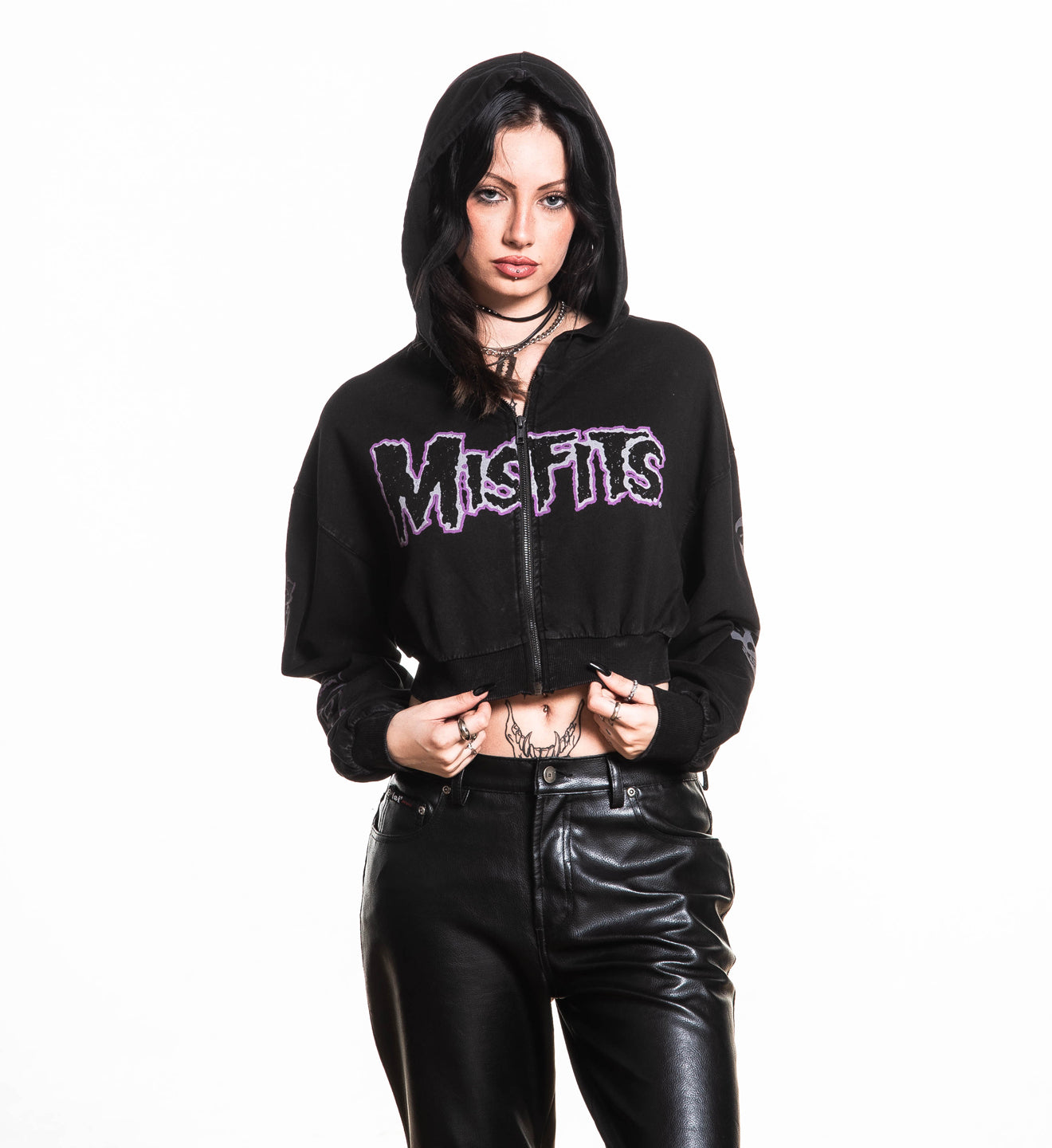 Misfits Crypt Zip Hood
