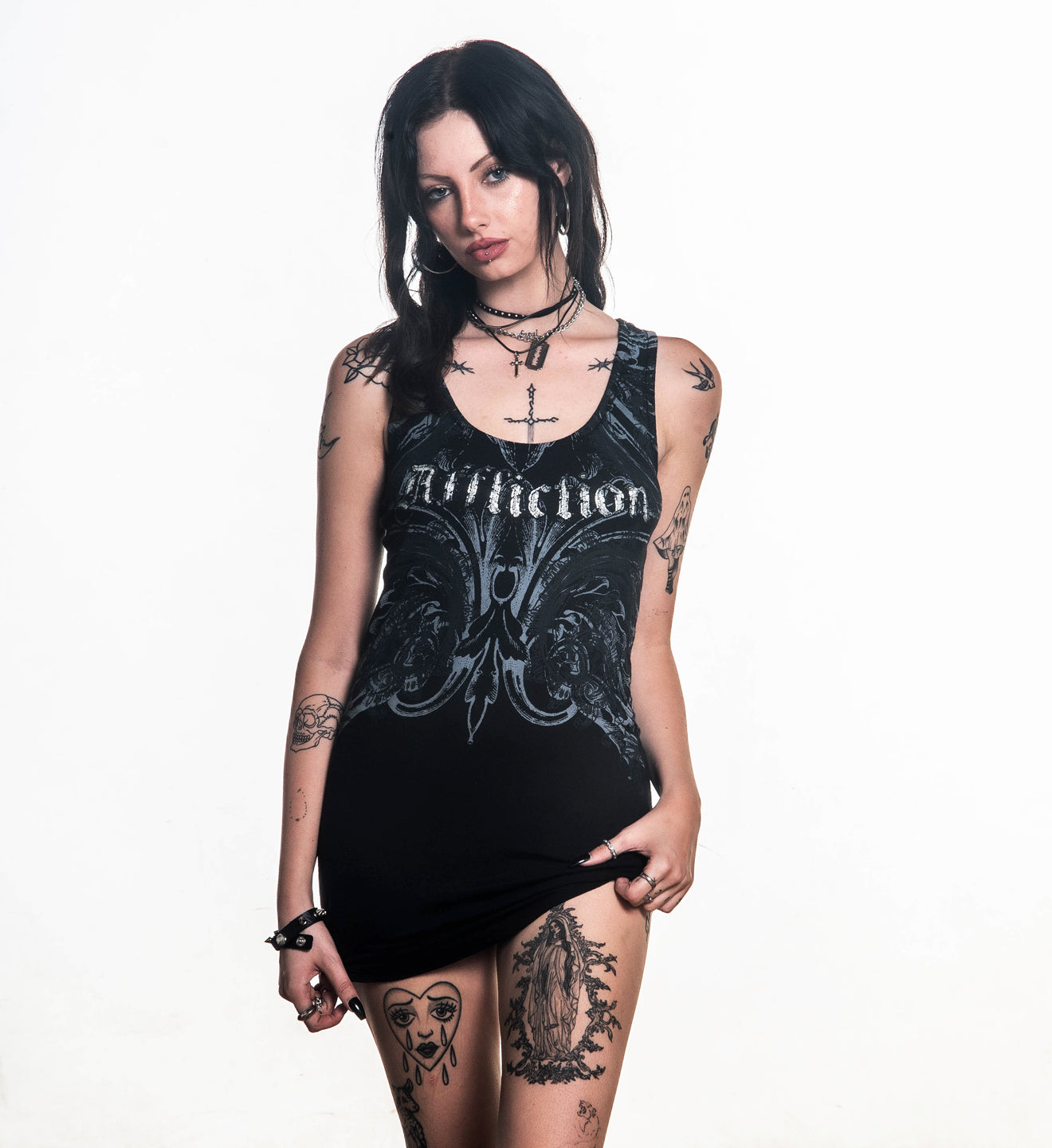 Affliction Model Detail Dress – Affliction Clothing