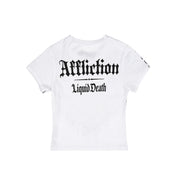 Liquid Death Skulls Baby Tee