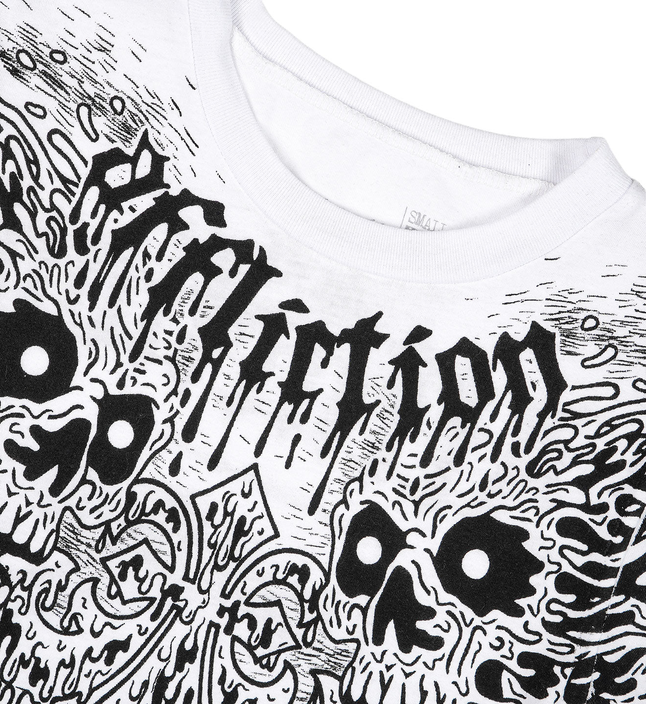 Liquid Death Skulls Baby Tee