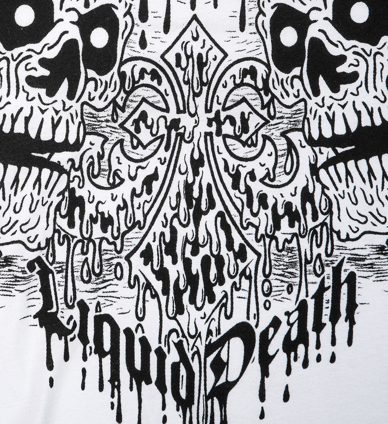 Liquid Death Skulls Baby Tee