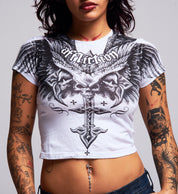 Death Eyes Baby Tee