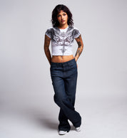 Death Eyes Baby Tee