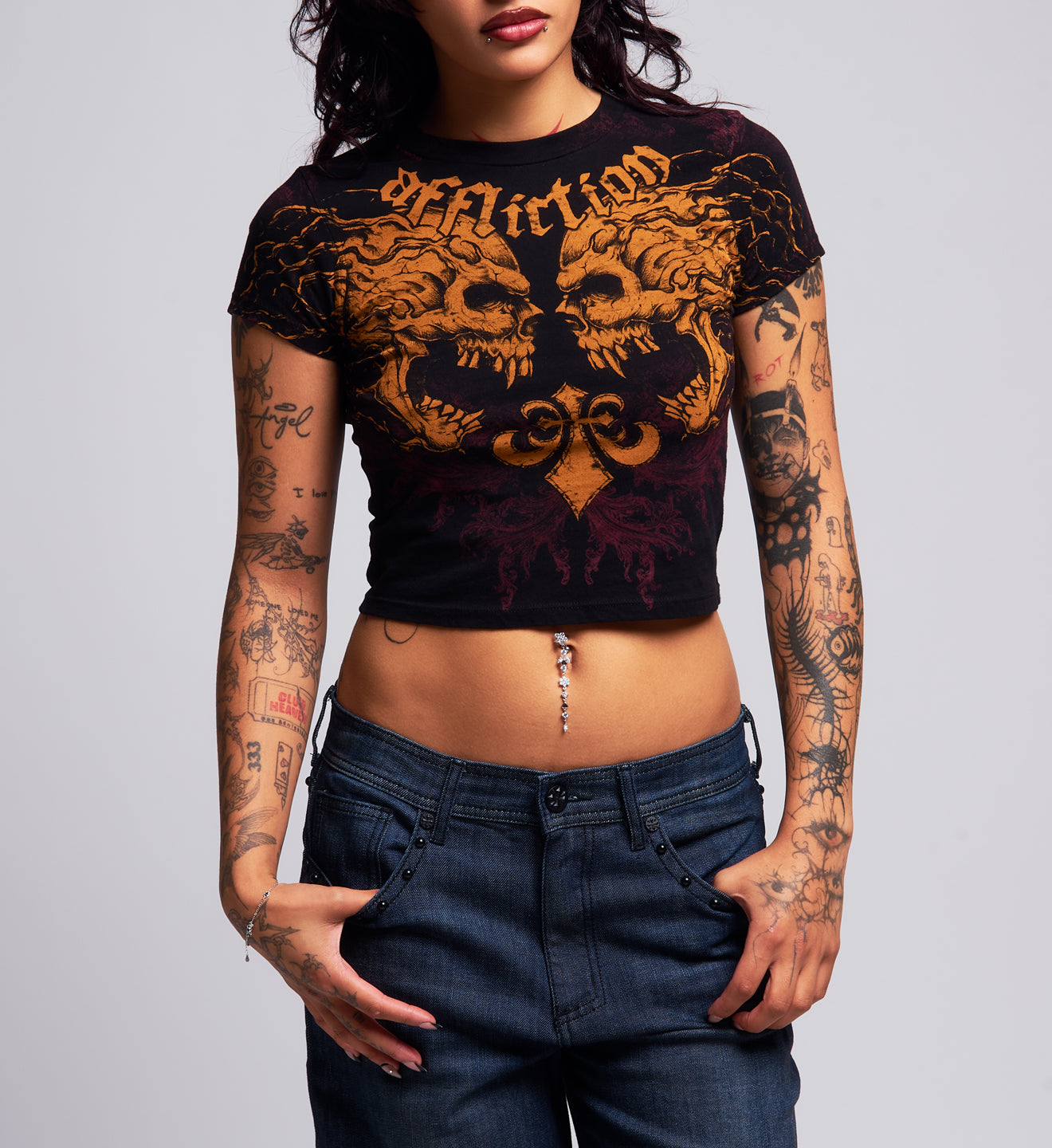 Screaming Roots Baby Tee