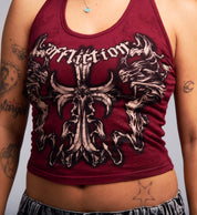 Jump Cropped Halter