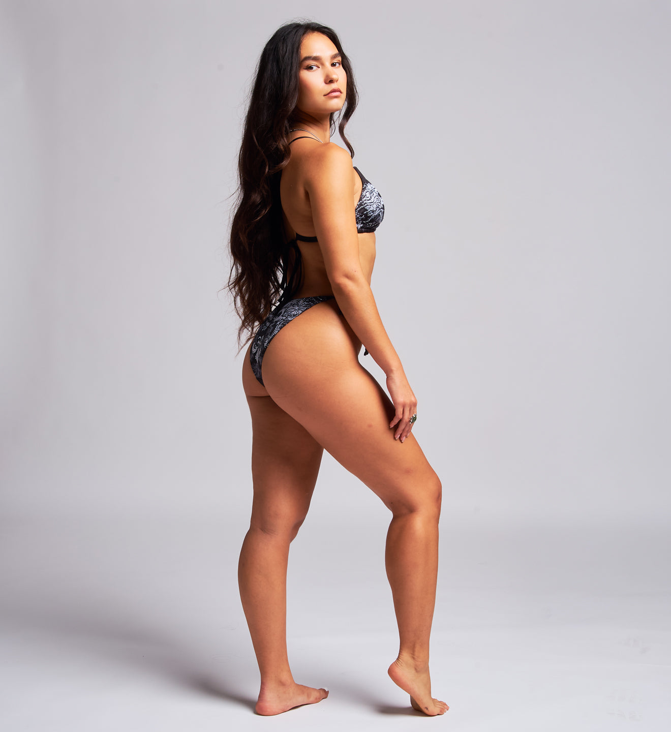 Screaming Roots Side Tie Skimpy Bikini Bottom