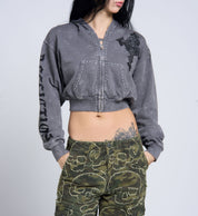 Stone Grail Zip Hood