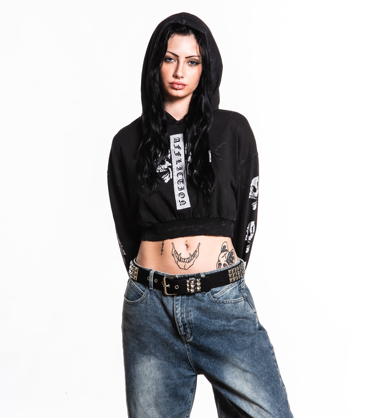 Free Mind Crop Po Hood