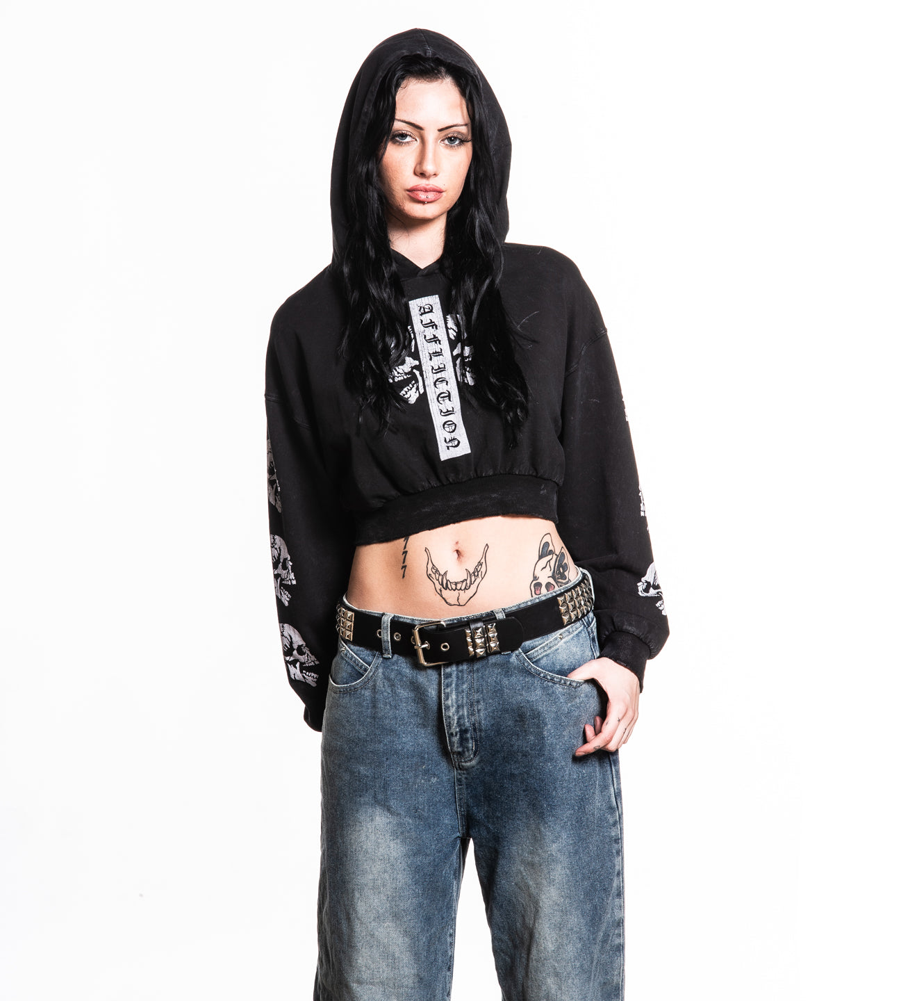 Free Mind Crop Po Hood