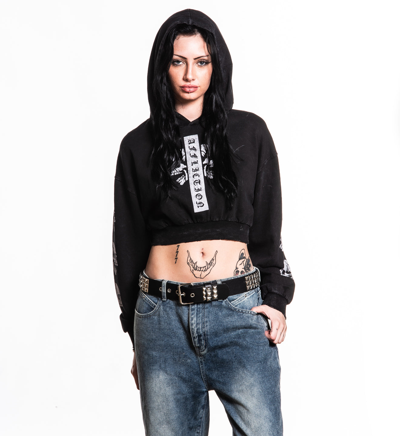 Free Mind Crop Po Hood