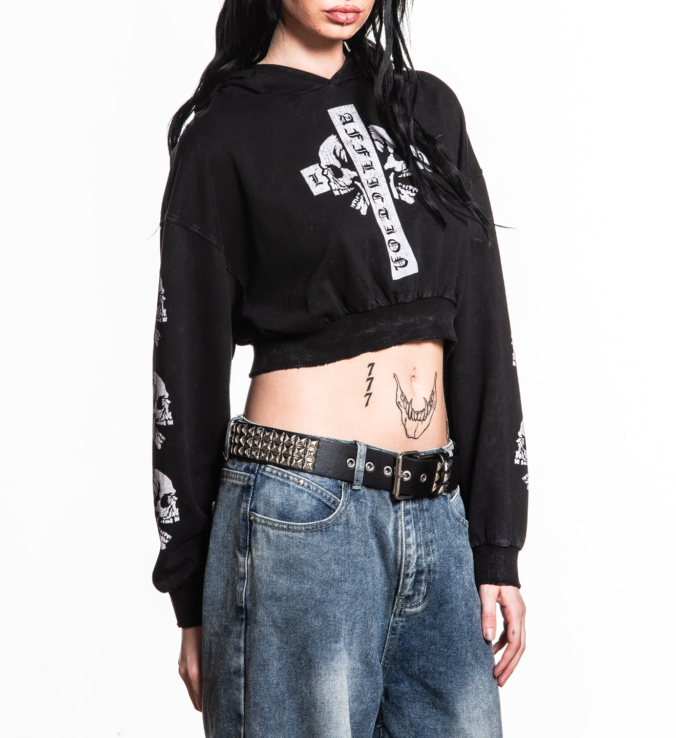 Free Mind Crop Po Hood