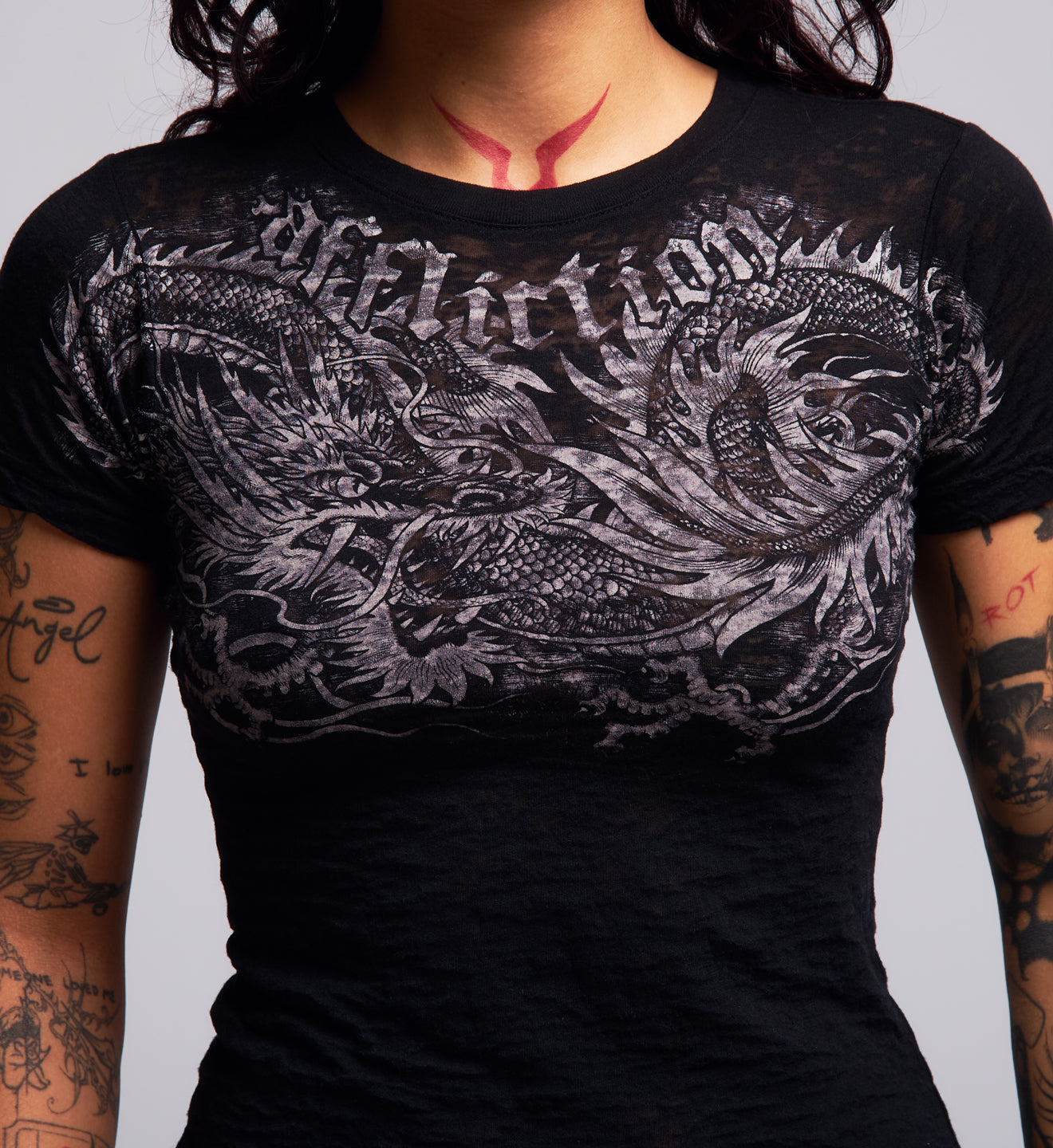 Flaming Dragon Tee