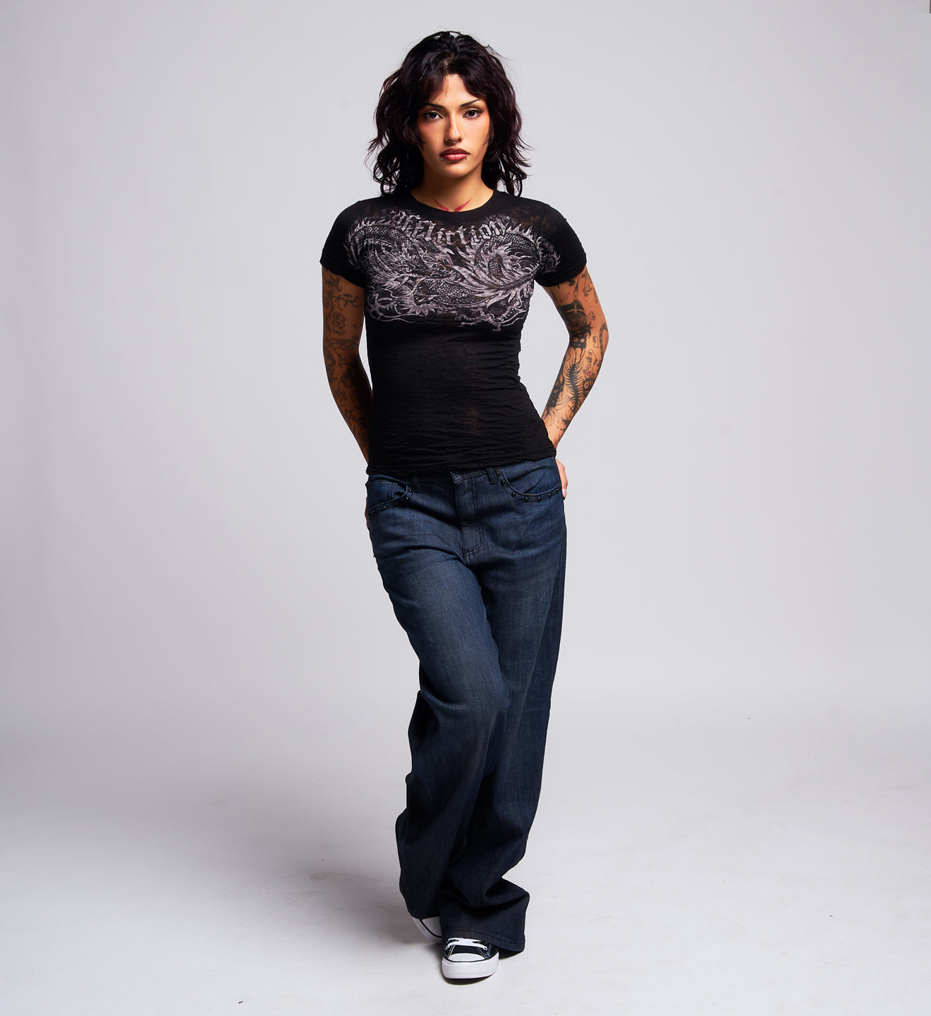 Flaming Dragon Tee