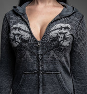 Collapse Burnout Zip Hoodie